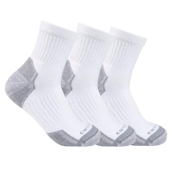 Carhartt Socks 3-Pack Midweight Cotton Blend Low Cut (Men's