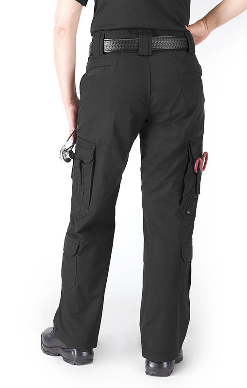 5.11 Tactical Cargo Pants Womens 6 Straight Leg Mid Rise Navy Blue Uniform