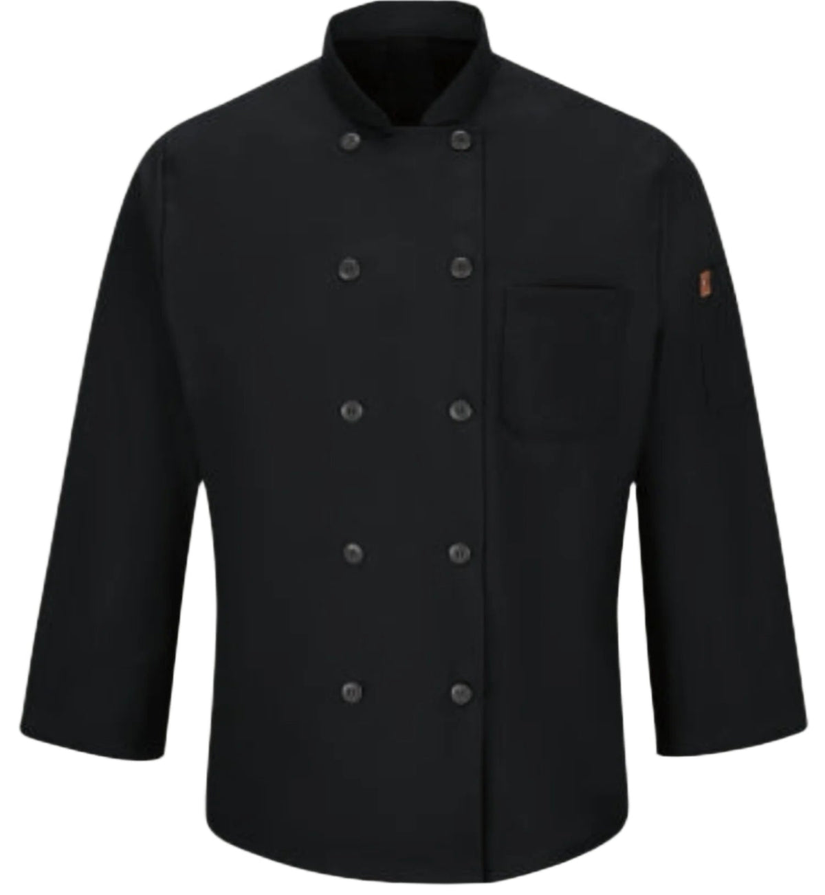 Red Kap Men&#39;s Oilblok + Mimix Button-Up Chef Coat - Work World - Workwear, Work Boots, Safety Gear