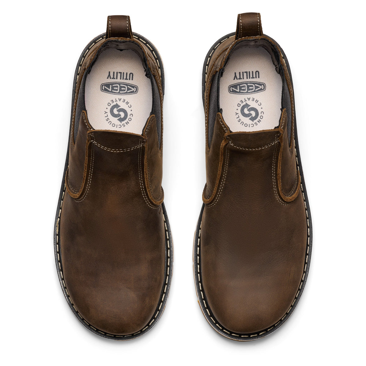 KEEN Utility Men&#39;s San Jose 90° 5&quot; EH Aluminum Toe Chelsea Boot - Work World - Workwear, Work Boots, Safety Gear
