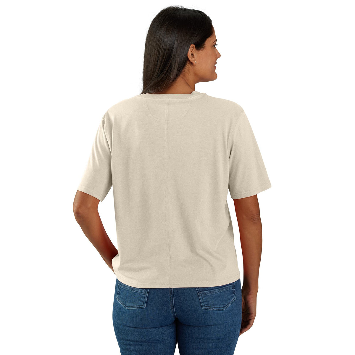 Carhartt Women&#39;s Tencel™ Loose Fit Lightweight Short Sleeve Crewneck T-Shirt - Work World - Workwear, Work Boots, Safety Gear