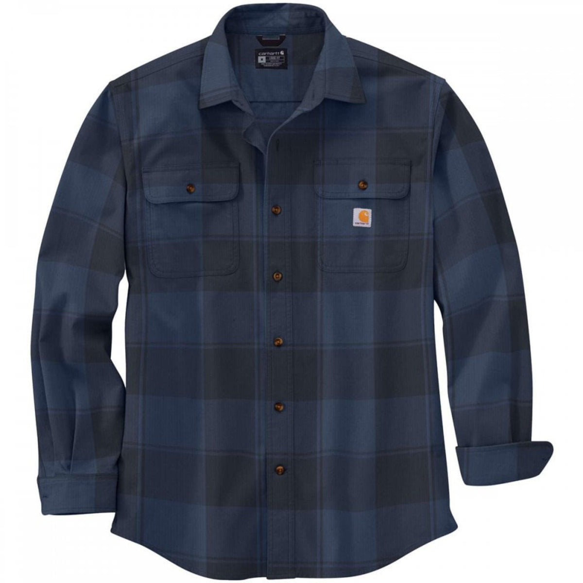 Carhartt Men&#39;s Loose Fit Heavyweight Flannel Button-Down Work Shirt - Work World - Workwear, Work Boots, Safety Gear