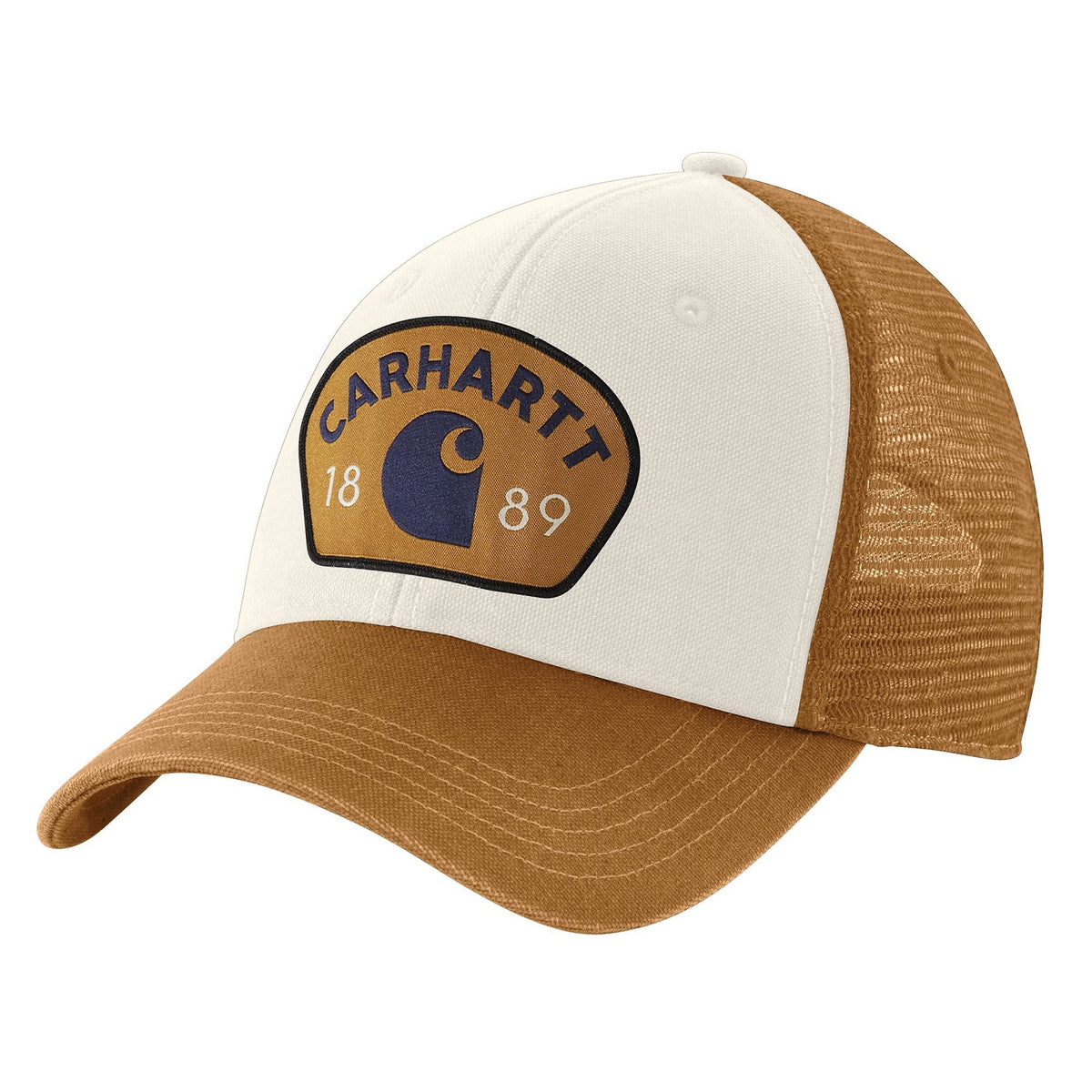 Carhartt Canvas Mesh-Back 1889 Patch Hat - Work World - Workwear, Work Boots, Safety Gear