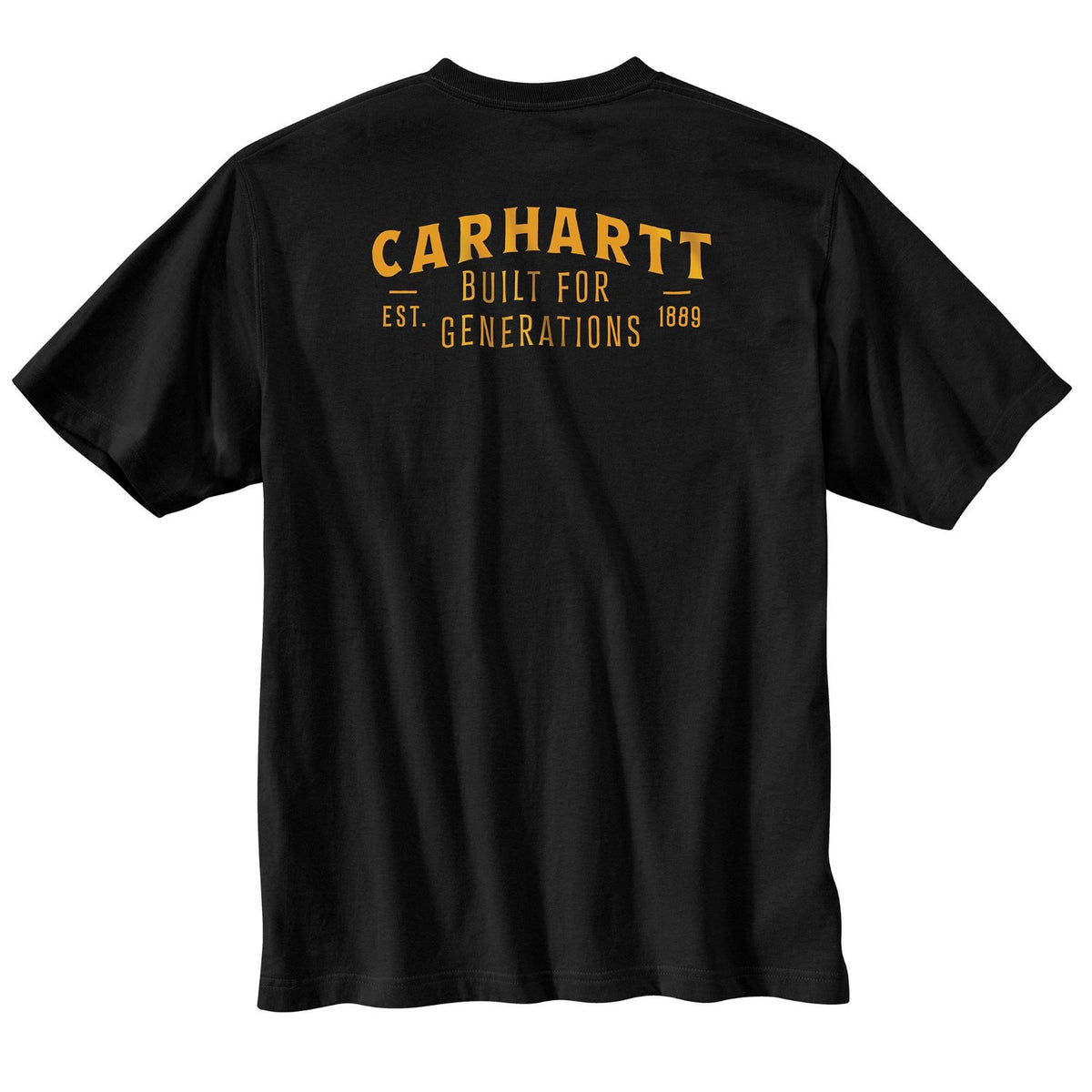 Carhartt Men&#39;s &quot;Built For Generations&quot; Graphic Pocket Short Sleeve T-Shirt - Work World - Workwear, Work Boots, Safety Gear