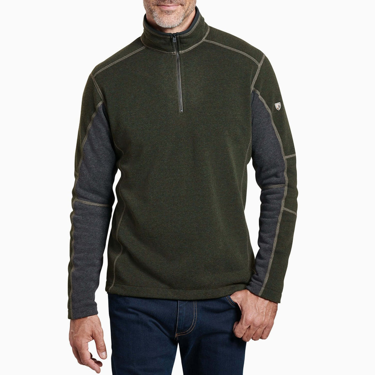 KÜHL Men&#39;s Revel 1/4 Zip Fleece Sweater - Work World - Workwear, Work Boots, Safety Gear