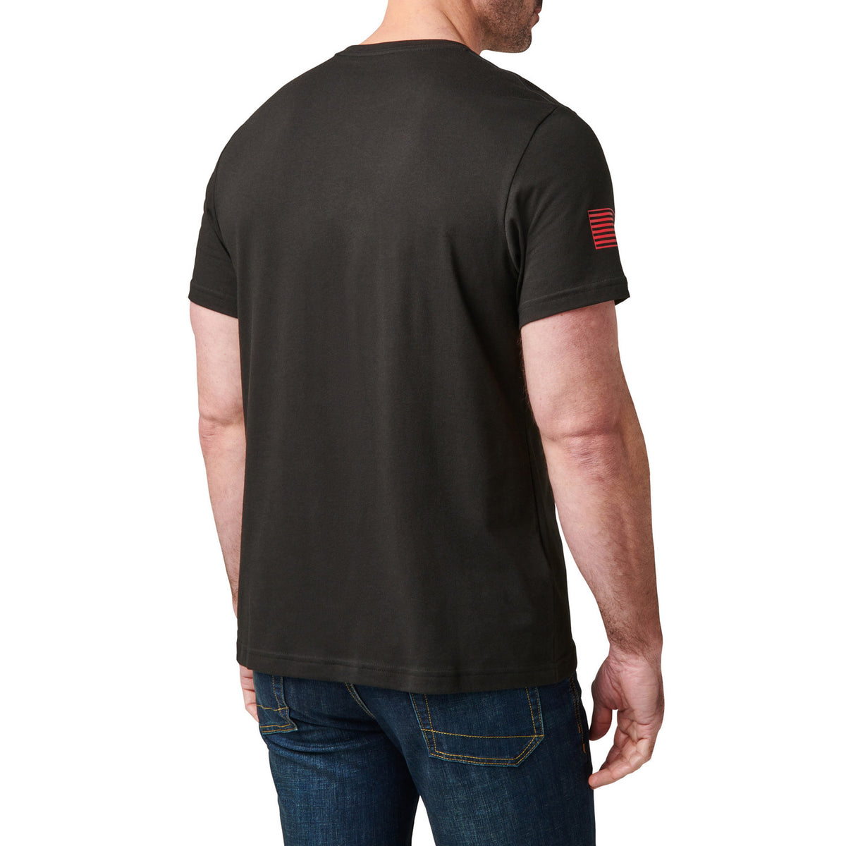 5.11 Tactical Men&#39;s USA Flag Fill Logo Graphic T-Shirt - Work World - Workwear, Work Boots, Safety Gear