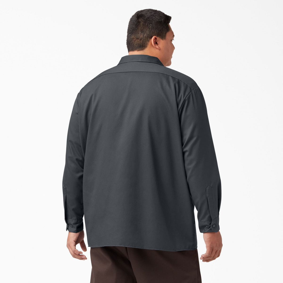 Dickies Men&#39;s Long Sleeve Button-Down Work Shirt - Work World - Workwear, Work Boots, Safety Gear