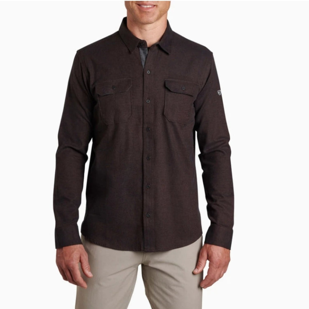 KÜHL  Men&#39;s  DESCENDR Long Sleeve Button-Down Flannel Work Shirt - Work World - Workwear, Work Boots, Safety Gear