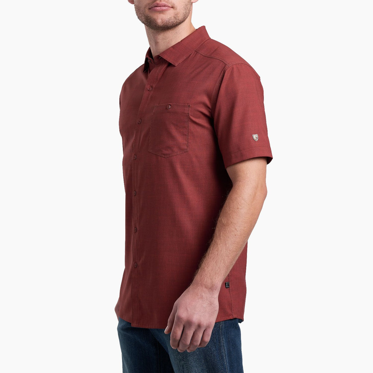 KÜHL Men&#39;s Persuadr UPF-50 Button-Down Short Sleeve Shirt - Work World - Workwear, Work Boots, Safety Gear