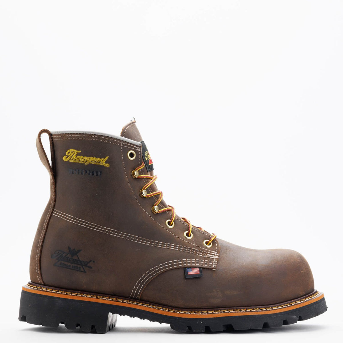 Thorogood Men&#39;s American Legacy 6&quot; Water Proof EH Nano Comp Toe Boot - Work World - Workwear, Work Boots, Safety Gear