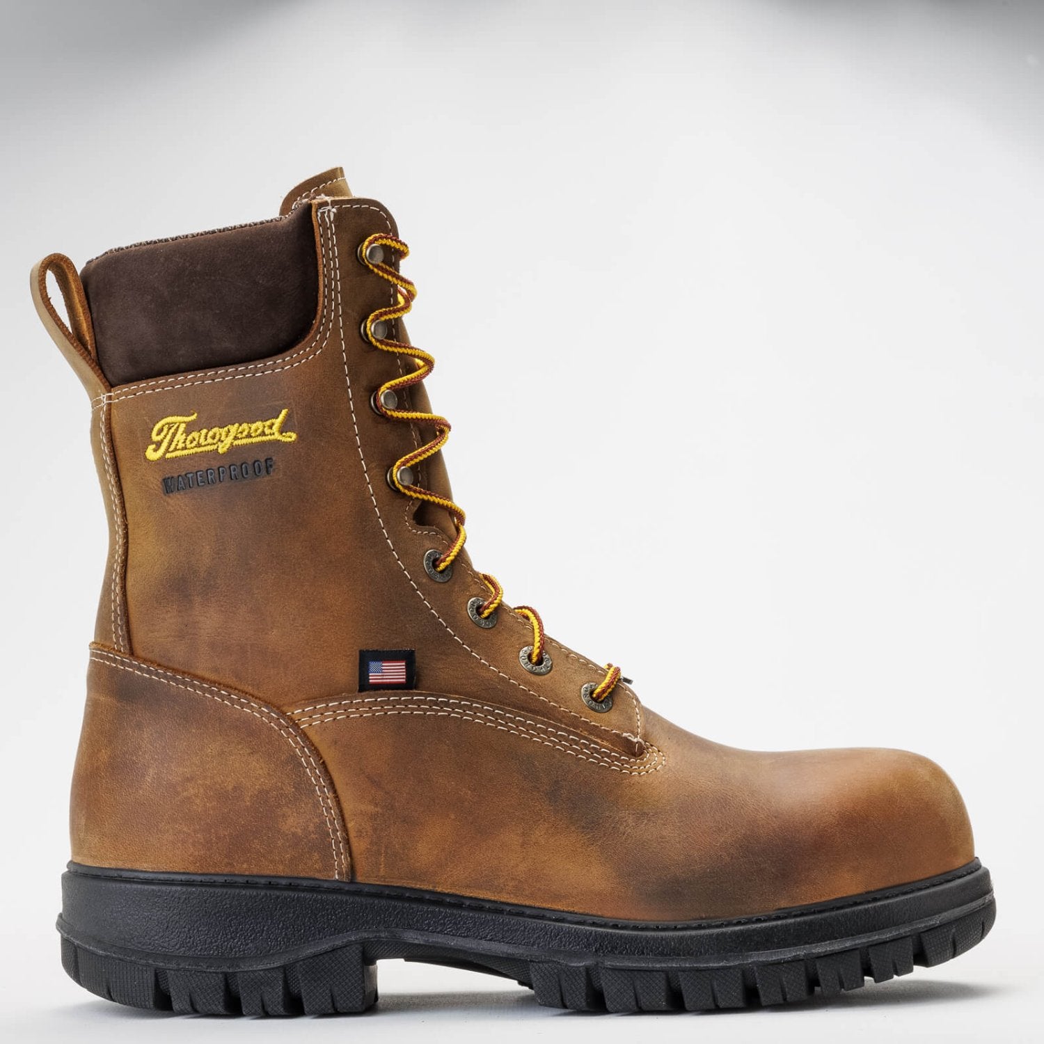 Thorogood Men's Genesis Waterproof EH Nano Comp Toe Work Boot - Work World - Workwear, Work Boots, Safety Gear