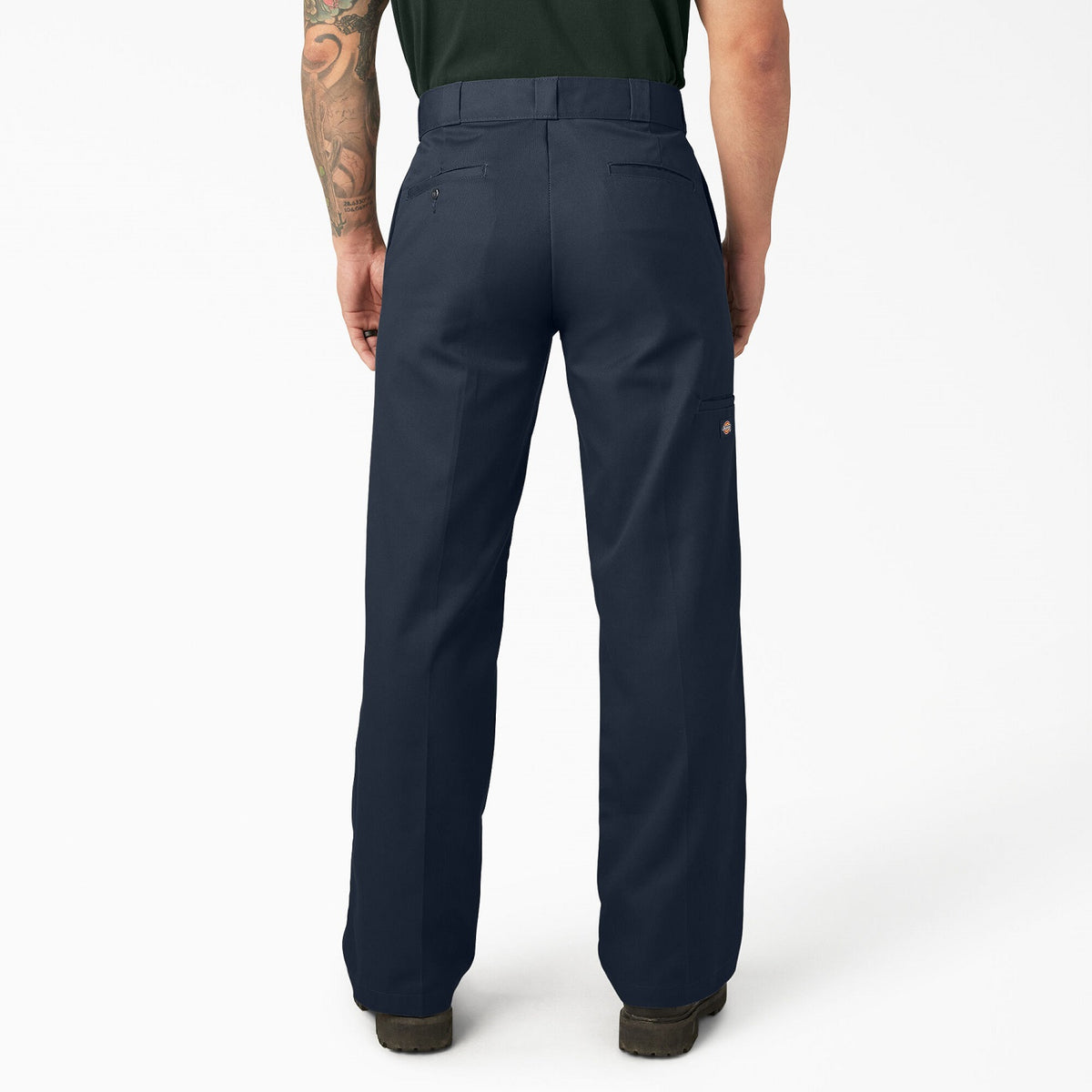 Dickies Men&#39;s Loose Fit Twill Double Knee Work Pant_Dark Navy - Work World - Workwear, Work Boots, Safety Gear