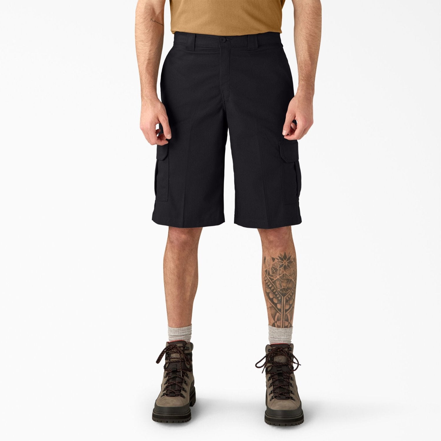 Dickies Men's Relaxed Fit Moisture Wicking 13" Cargo Short - Work World - Workwear, Work Boots, Safety Gear