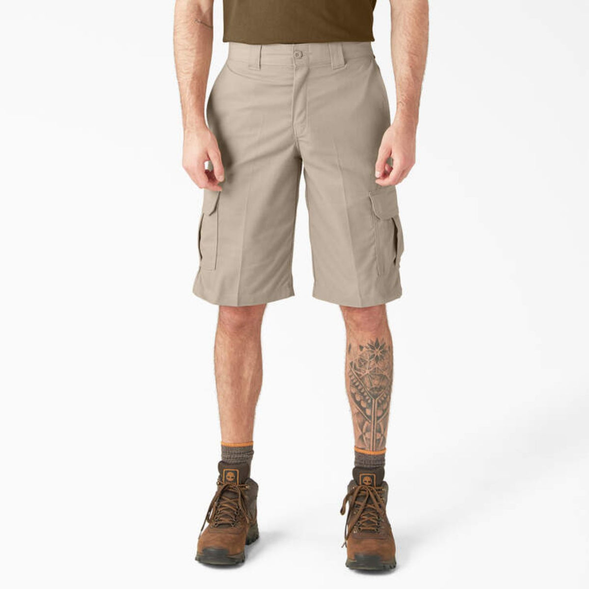 Dickies Men&#39;s Relaxed Fit Moisture Wicking 13&quot; Cargo Short - Work World - Workwear, Work Boots, Safety Gear