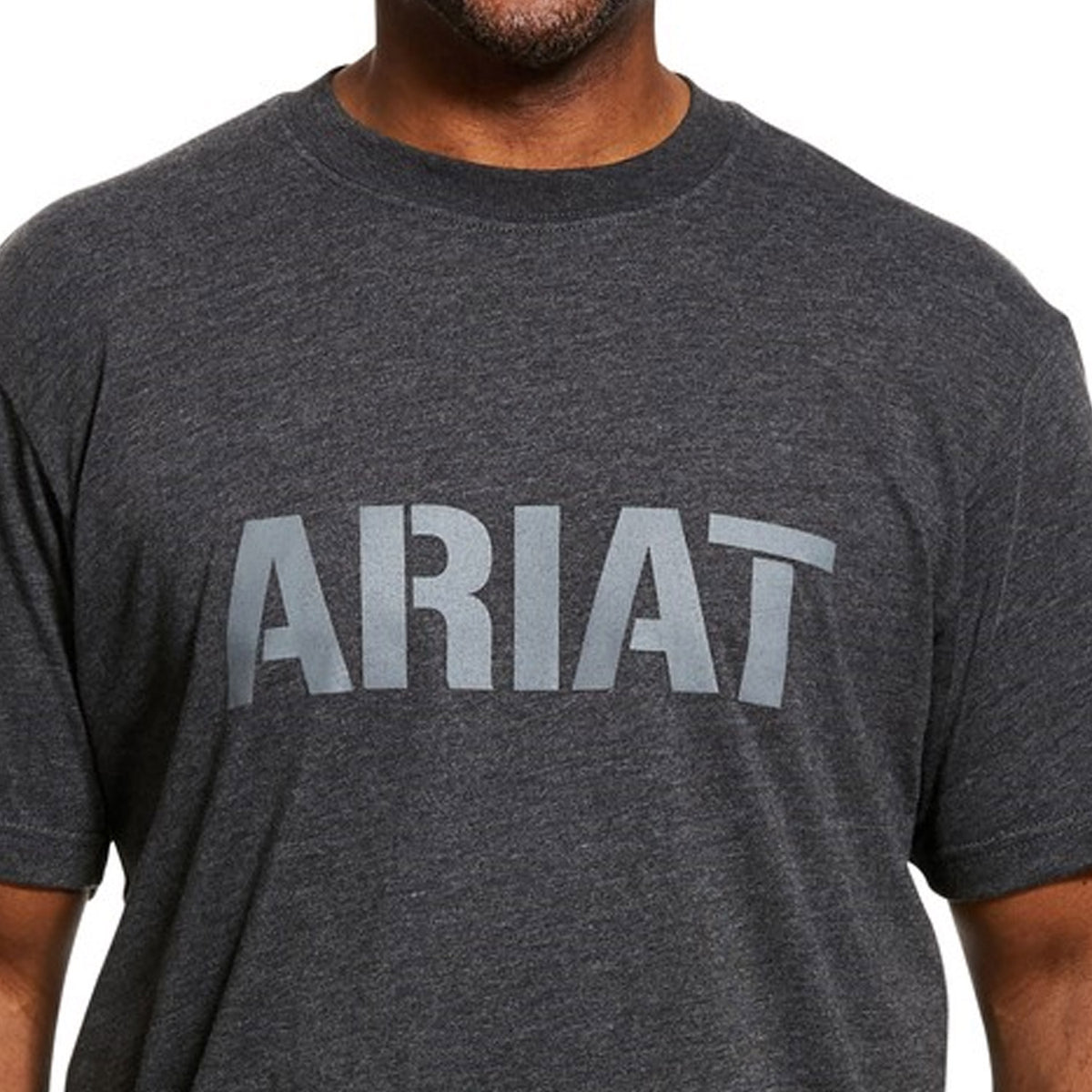 Ariat Men&#39;s Rebar Cotton Strong Block T-Shirt - Work World - Workwear, Work Boots, Safety Gear