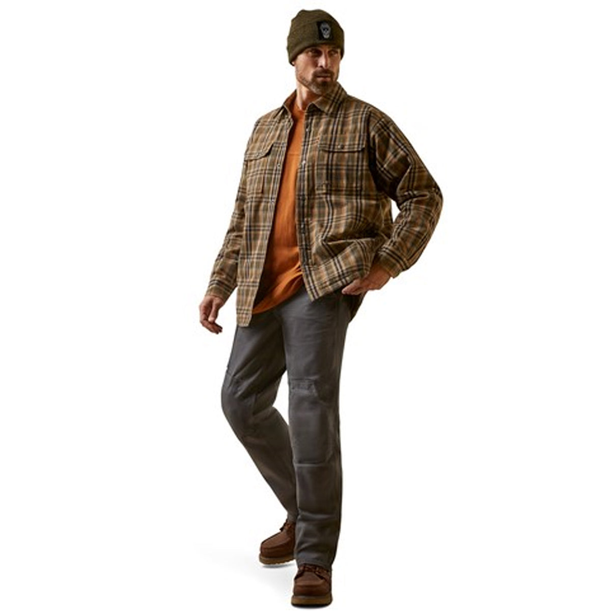 Ariat Men&#39;s Rebar Flannel Insulated Shirt Jacket - Work World - Workwear, Work Boots, Safety Gear