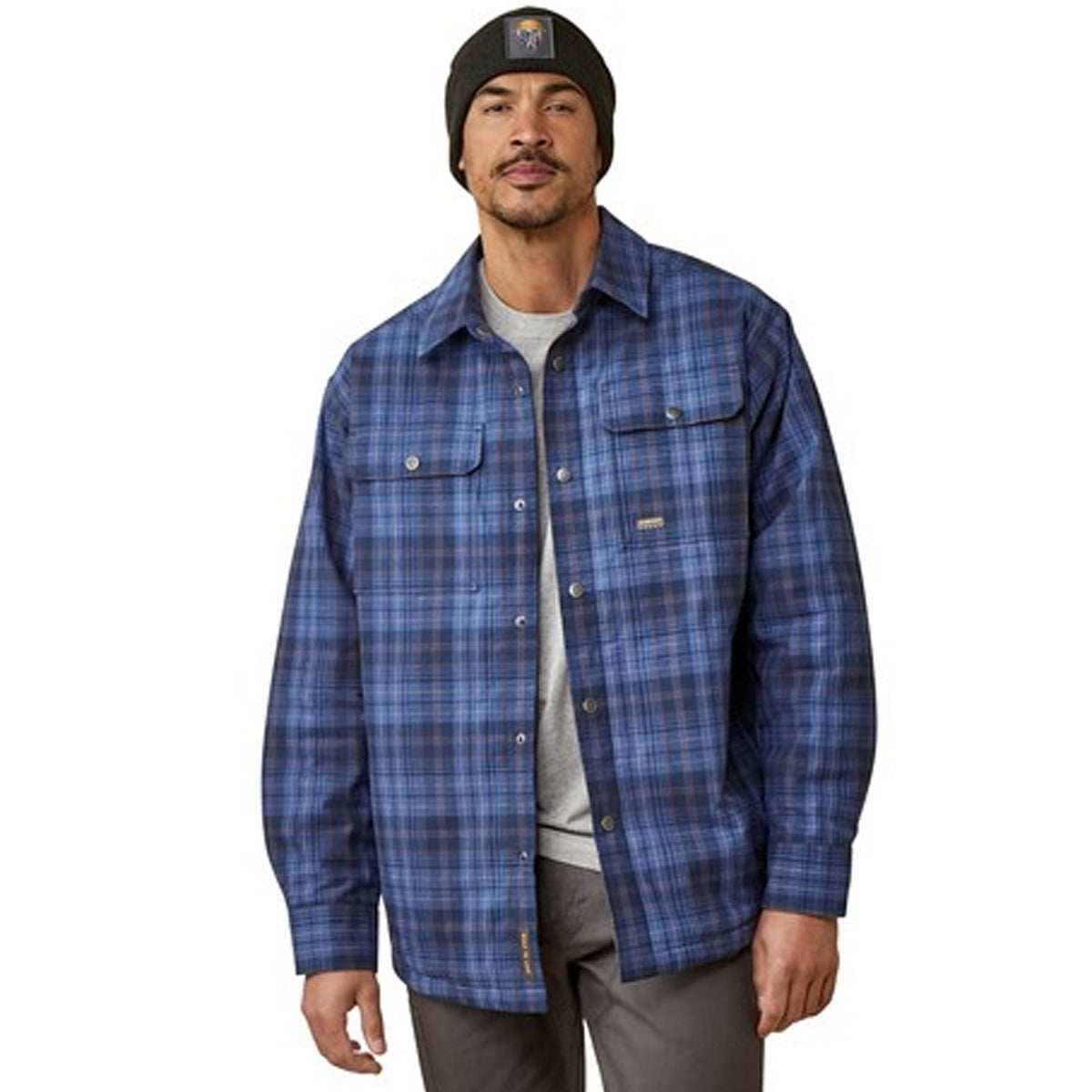 Ariat Men&#39;s Rebar Flannel Insulated Shirt Jacket - Work World - Workwear, Work Boots, Safety Gear