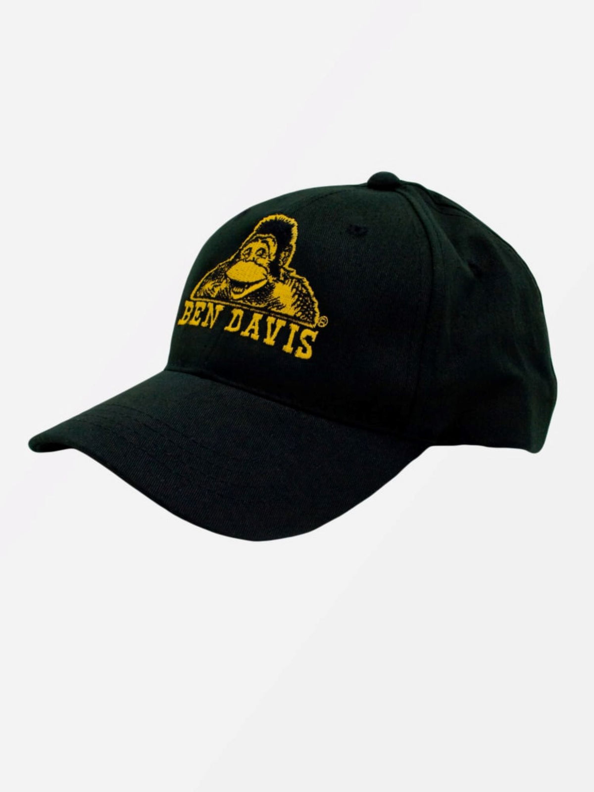 Ben Davis Gold Embroidery Logo Baseball Cap - Work World - Workwear, Work Boots, Safety Gear