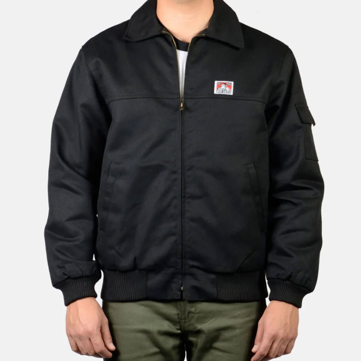 Ben Davis Men&#39;s Plenty Tough® Lined Mechanics Jacket_Black - Work World - Workwear, Work Boots, Safety Gear