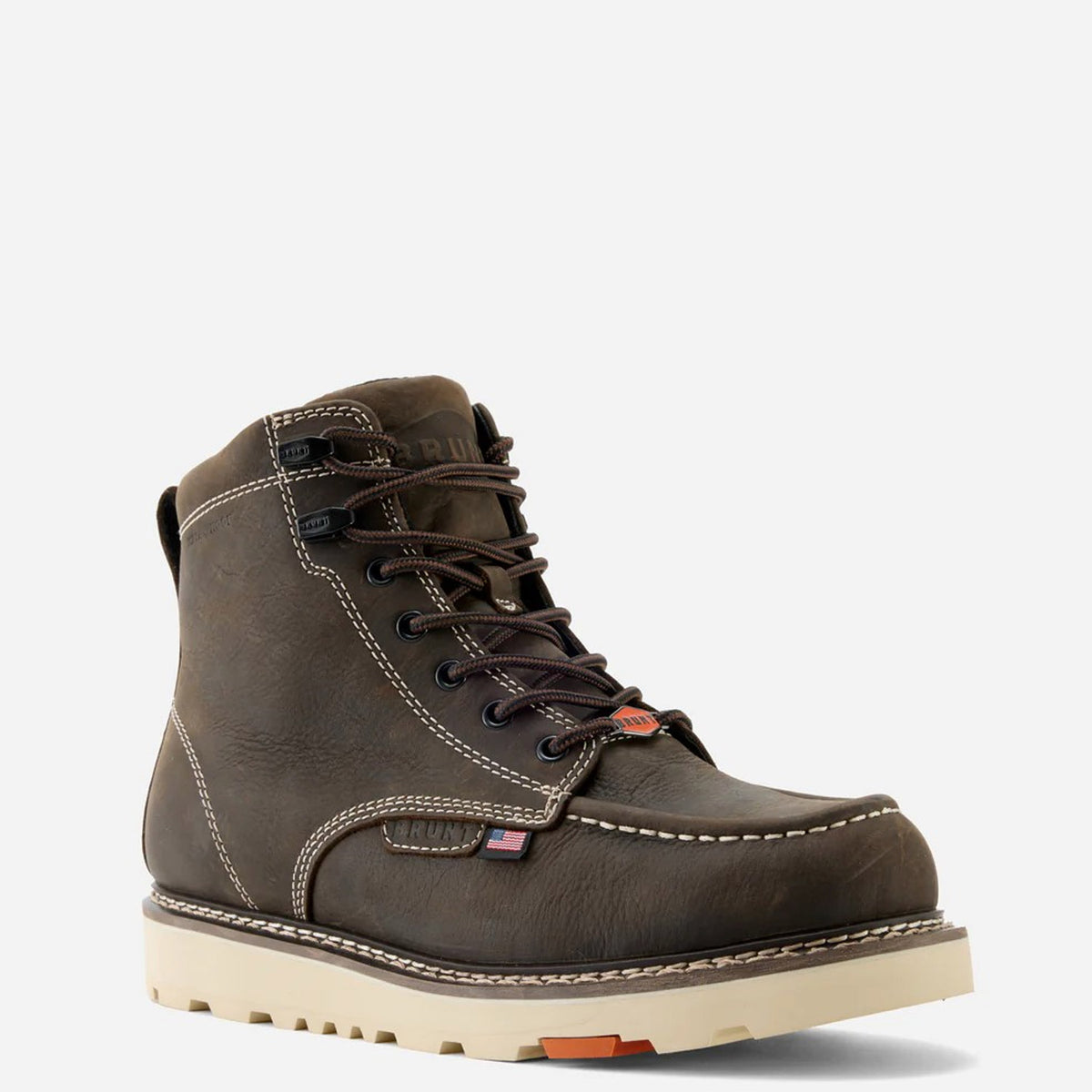 BRUNT Men&#39;s Marin USA Welted 6&quot; Waterproof Comp Toe Work Boot - Work World - Workwear, Work Boots, Safety Gear