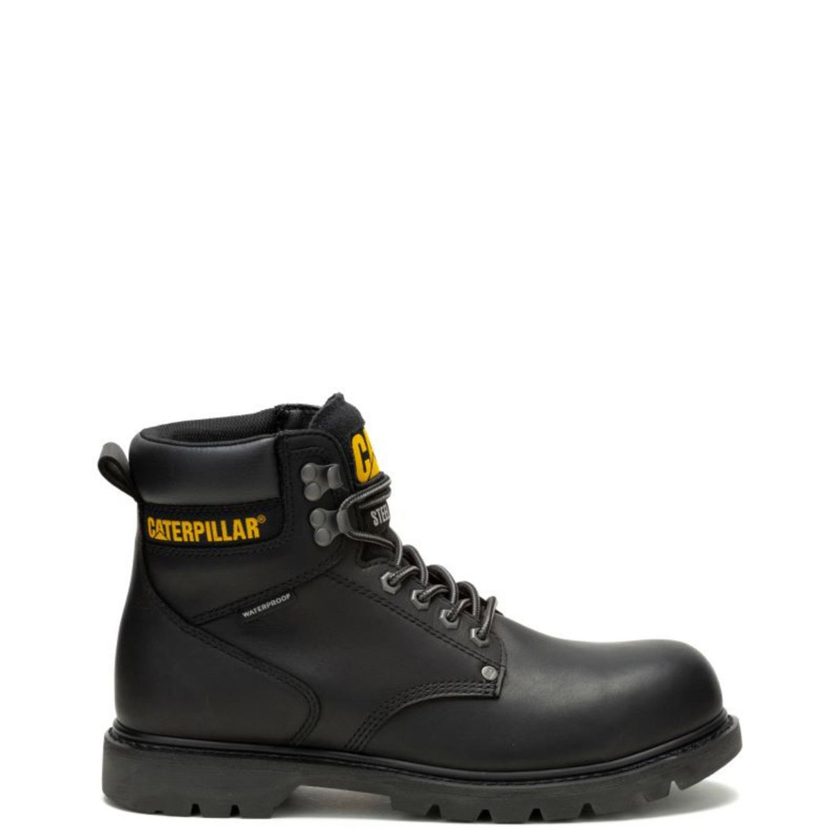 CAT Men&#39;s Second Shift Waterproof EH 6&quot; Steel Toe Work Boot - Work World - Workwear, Work Boots, Safety Gear
