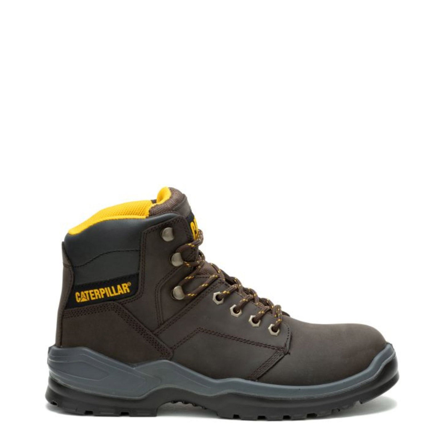 CAT Men's Striver EH 6" Steel Toe Work Boot_Brown - Work World - Workwear, Work Boots, Safety Gear