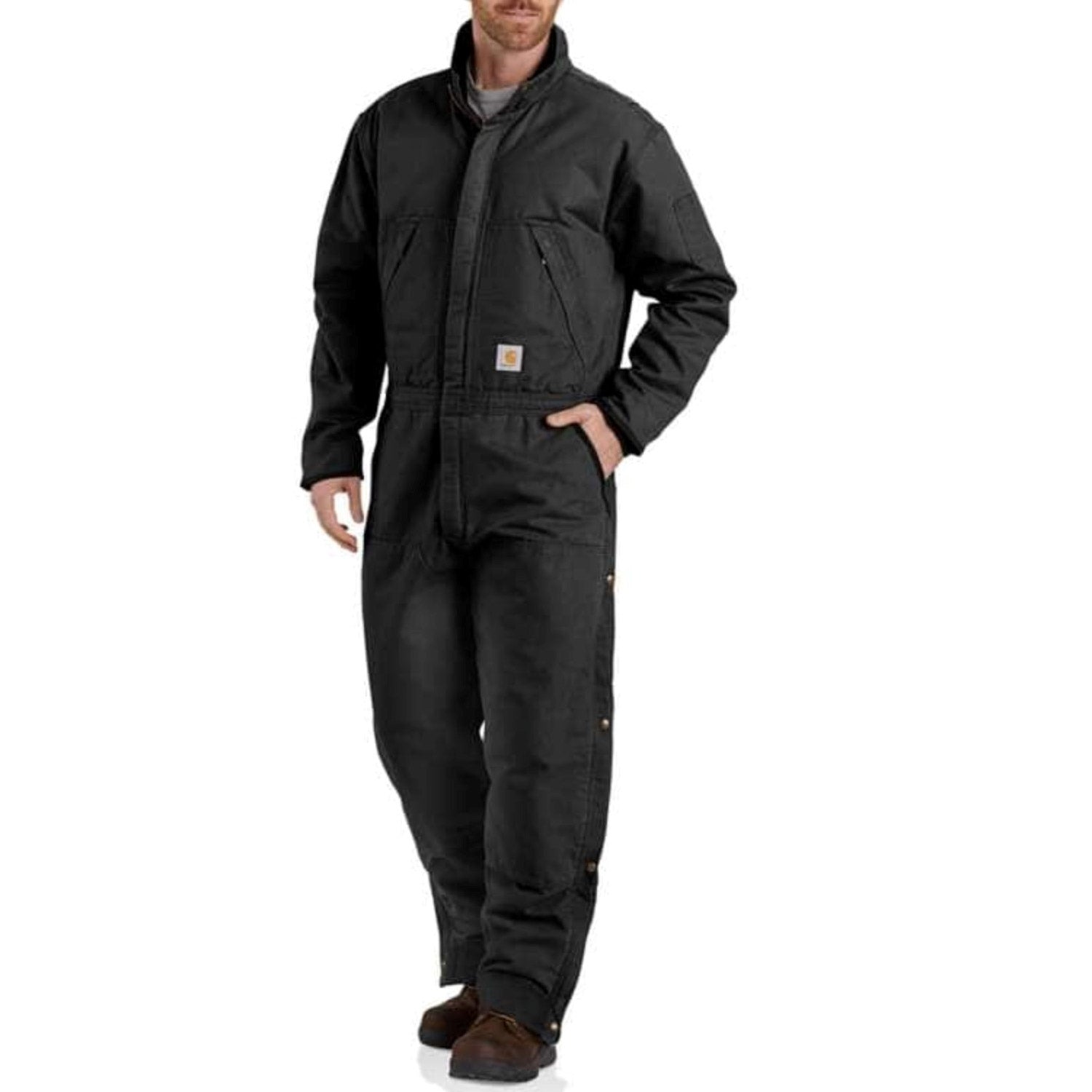 Carhartt Men's Washed Duck Insulated Coverall - Work World - Workwear, Work Boots, Safety Gear