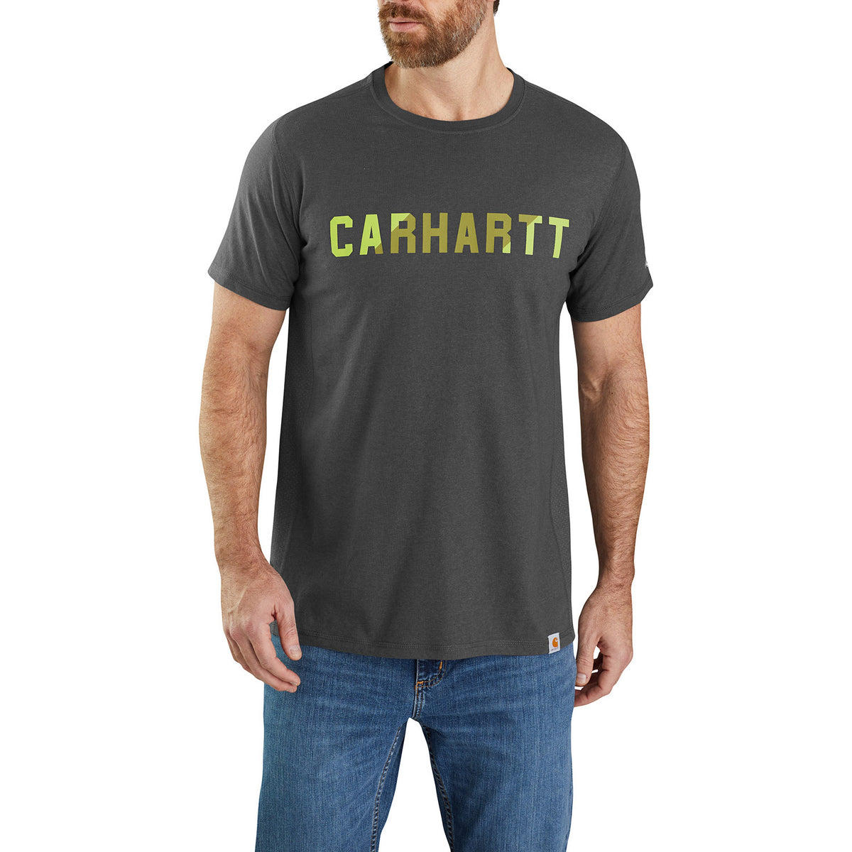 Carhartt Men&#39;s Force® Relaxed Fit Logo Graphic T-Shirt - Work World - Workwear, Work Boots, Safety Gear