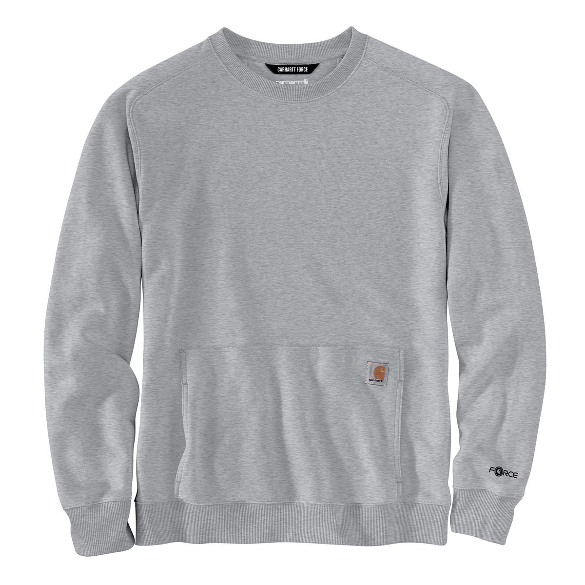 Carhartt Men&#39;s Force Relaxed Fit Light Weight Crewneck Sweatshirt - Work World - Workwear, Work Boots, Safety Gear