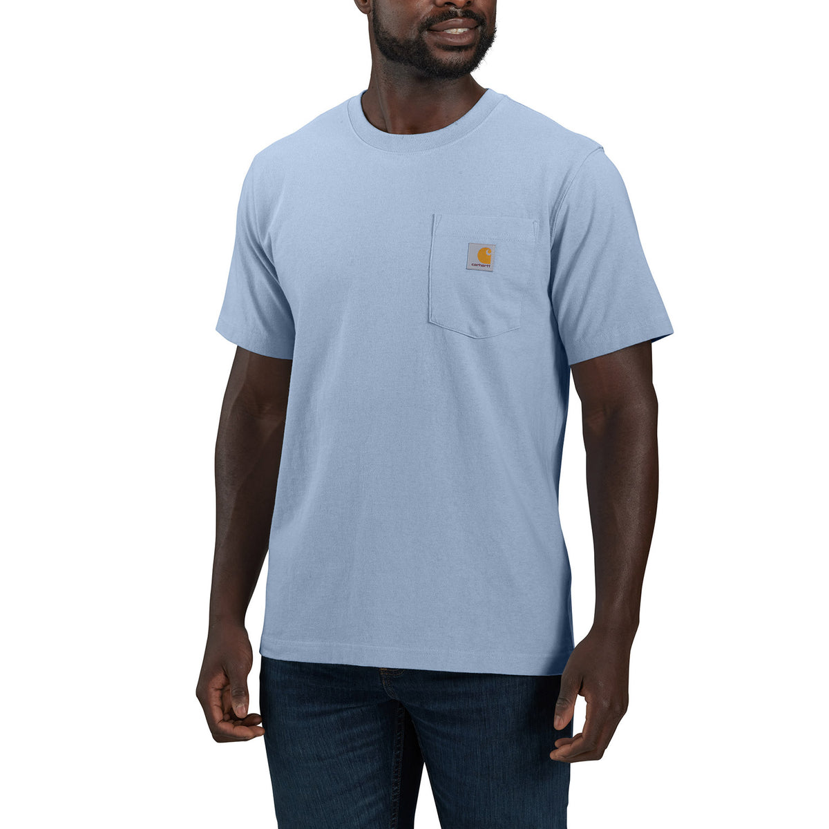 Carhartt Men&#39;s Relaxed Fit Heavyweight Pocket &quot;C&quot; Short Sleeve T-Shirt - Work World - Workwear, Work Boots, Safety Gear