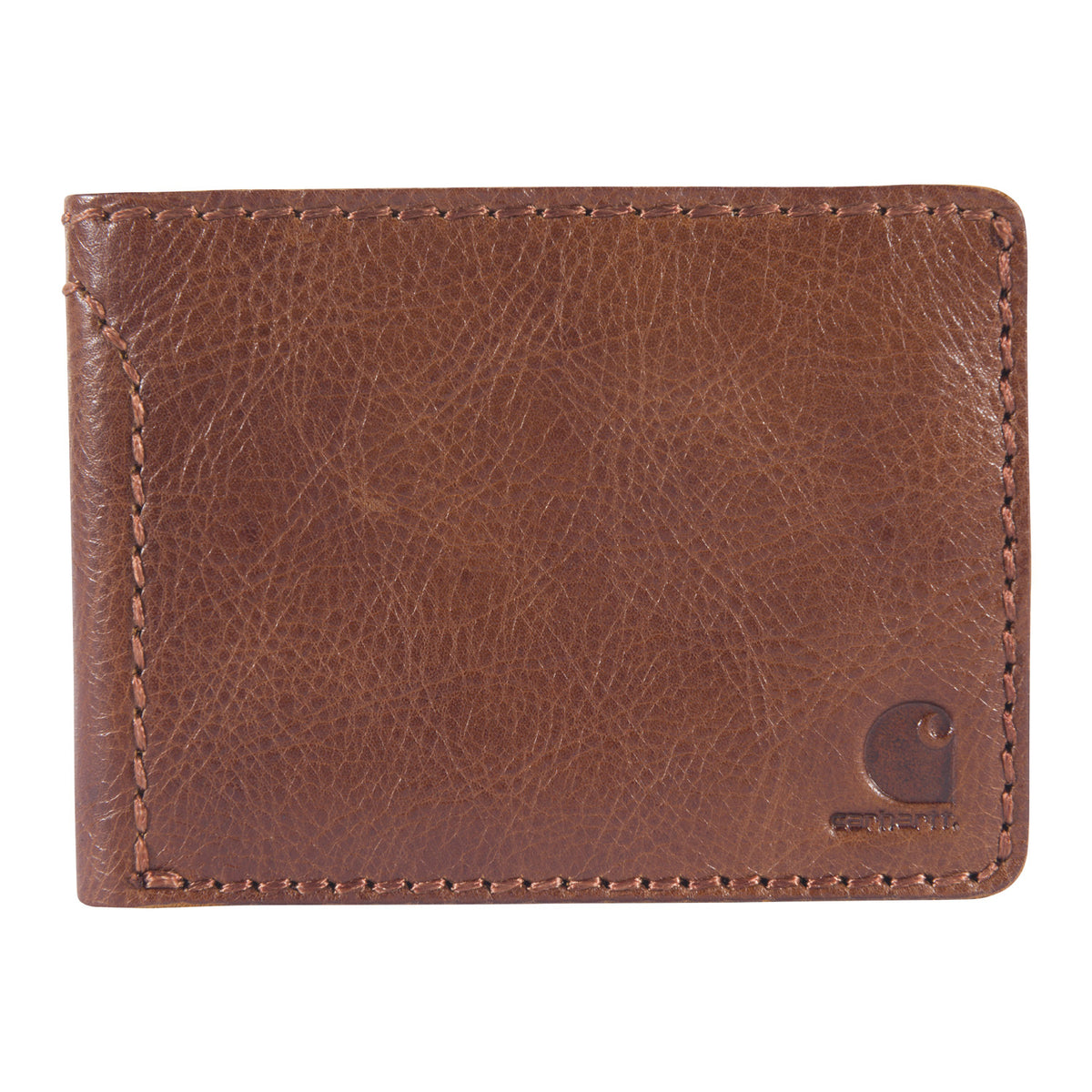 Carhartt Men&#39;s Patina Leather Bifold Wallet - Work World - Workwear, Work Boots, Safety Gear