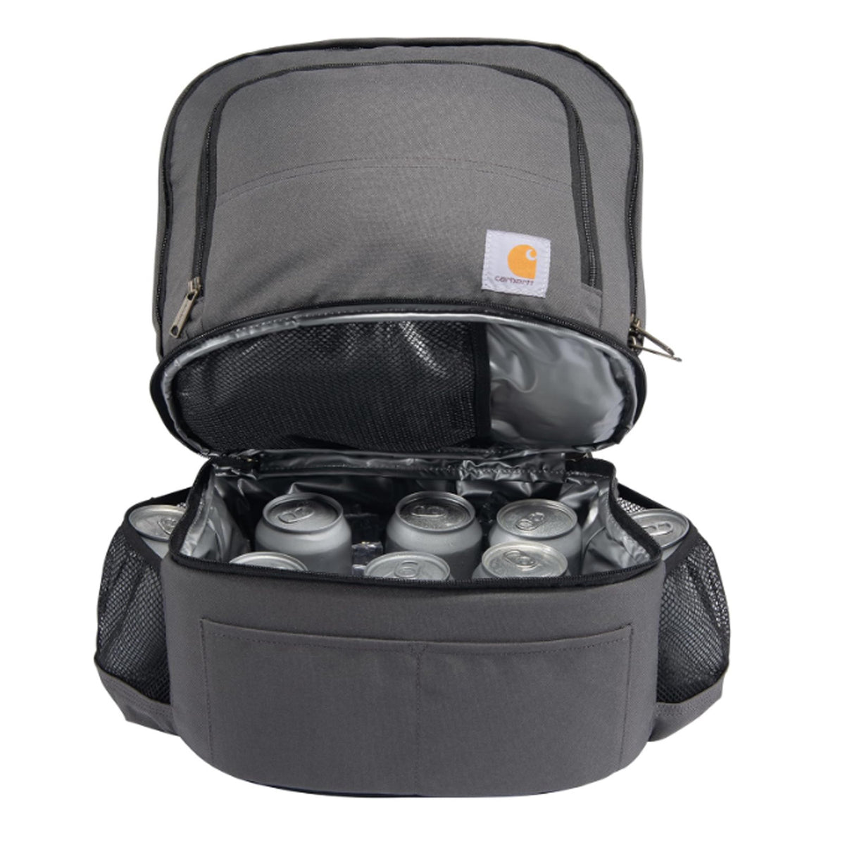 Carhartt Insulated 24 Can Two Compartment Cooler Backpack - Work World - Workwear, Work Boots, Safety Gear