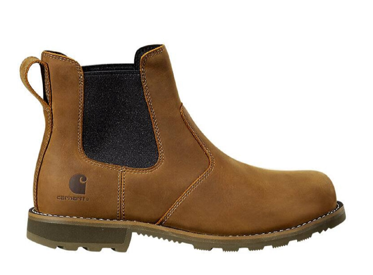 Carhartt Men&#39;s Frontier Water Resistant 6&quot; EH Steel Toe Chelsea Work Boot - Work World - Workwear, Work Boots, Safety Gear