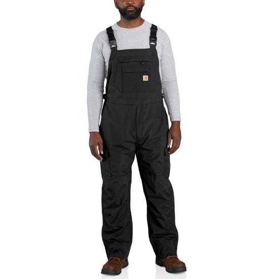 Timberland Pro Men's Gritman Insulated Bib Overalls, Pewter, L Reg