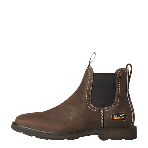 Ariat Men&#39;s Groundbreaker H2O 5&quot; Waterproof EH Chelsea Boot - Work World - Workwear, Work Boots, Safety Gear