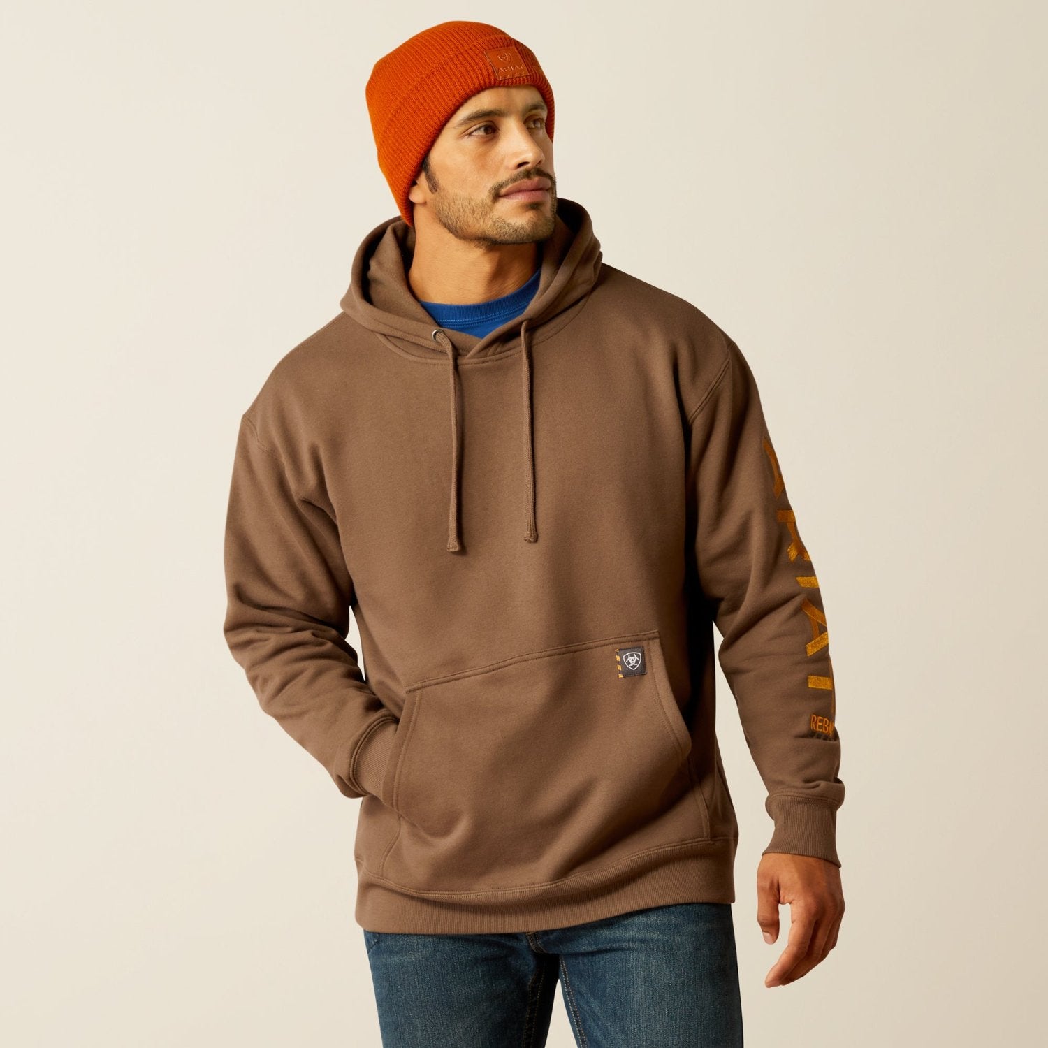 Ariat Men's Rebar Graphic Hooded Sweatshirt - Work World - Workwear, Work Boots, Safety Gear