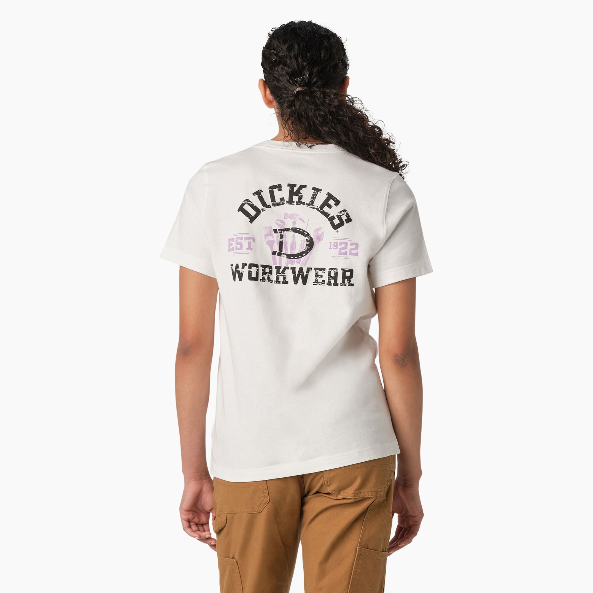 Dickies Women's "Dickies Workwear" Graphic Short Sleeve T-Shirt - Work World - Workwear, Work Boots, Safety Gear