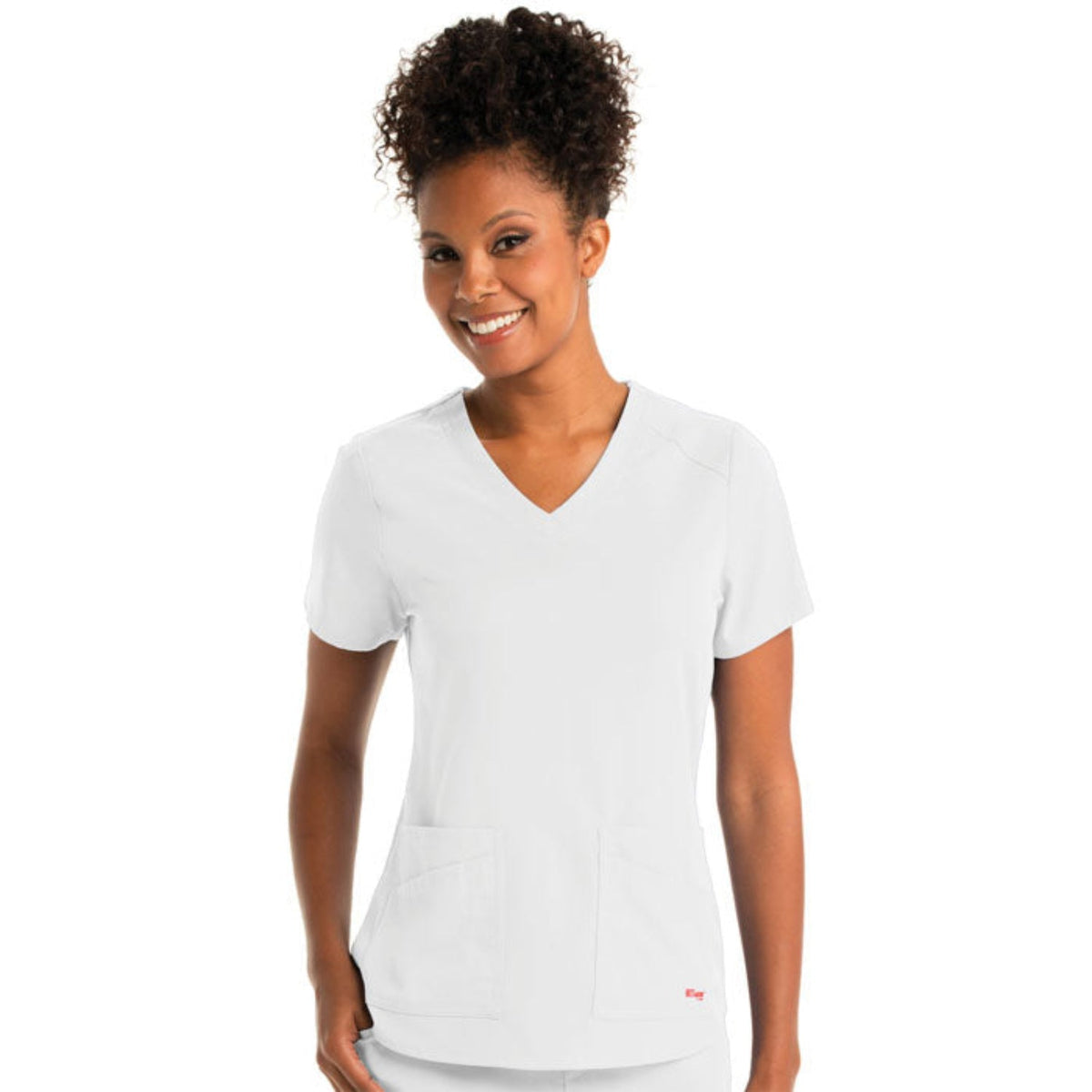 Grey&#39;s Anatomy Women&#39;s 4-Pocket V-Neck Scrub Top - Work World - Workwear, Work Boots, Safety Gear