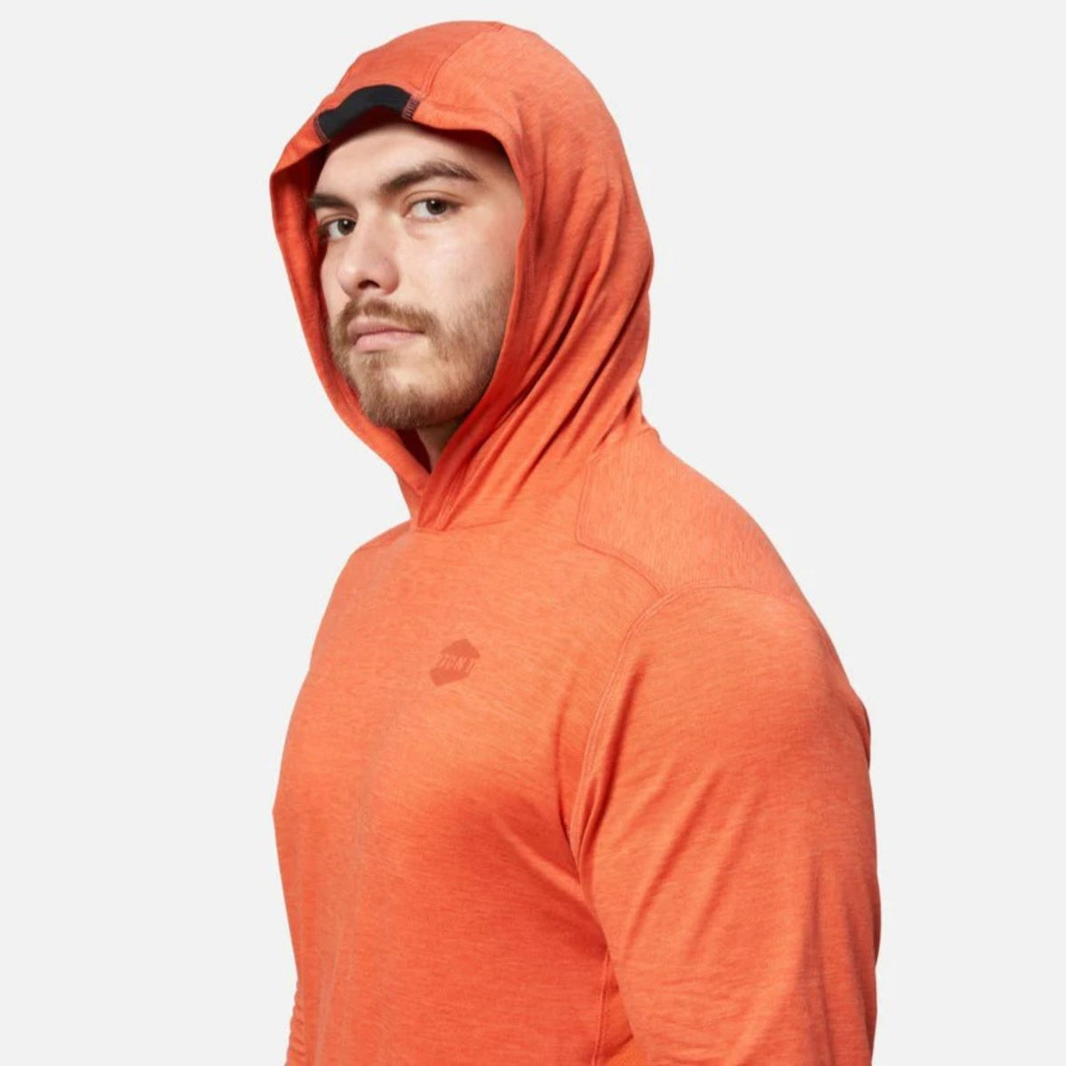 BRUNT Men&#39;s The Mckenna Tech UPF 50 Hooded Long Sleeve T-Shirt - Work World - Workwear, Work Boots, Safety Gear
