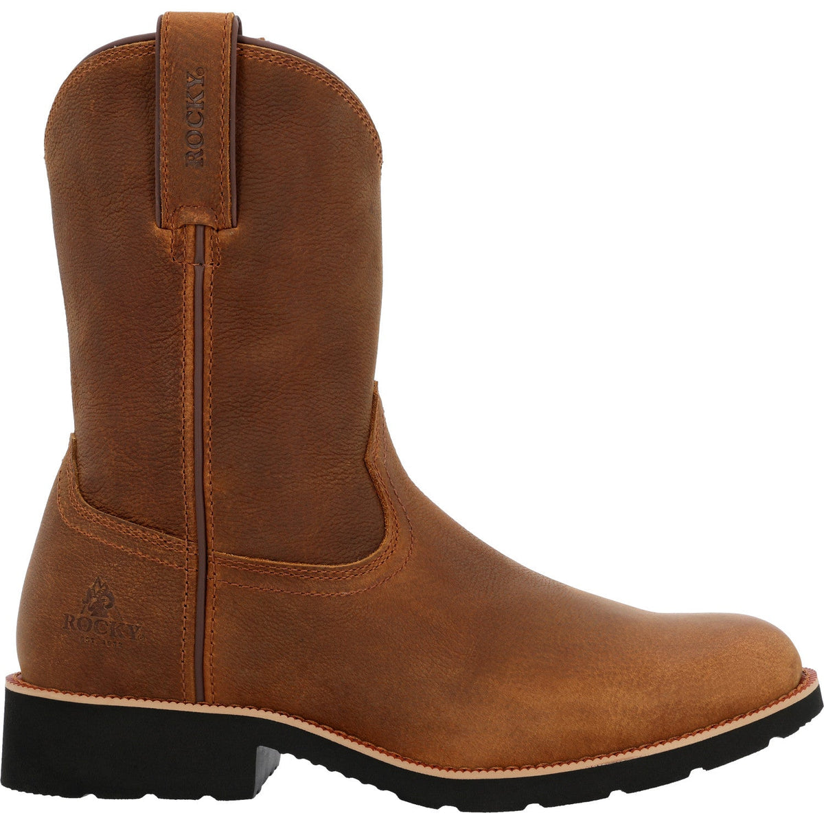 Rocky Men&#39;s MonoCrepe Roper 9&quot; EH Western Boot - Work World - Workwear, Work Boots, Safety Gear