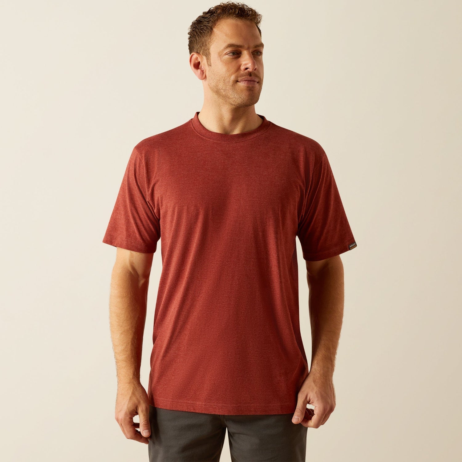 Ariat Men's Rebar® Cotton Strong Short Sleeve T-Shirt - Work World - Workwear, Work Boots, Safety Gear