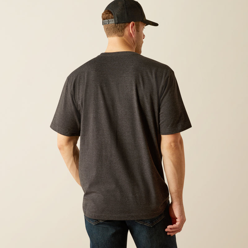 Ariat Men&#39;s Rebar CottonStrong Short Sleeve T-Shirt - Work World - Workwear, Work Boots, Safety Gear