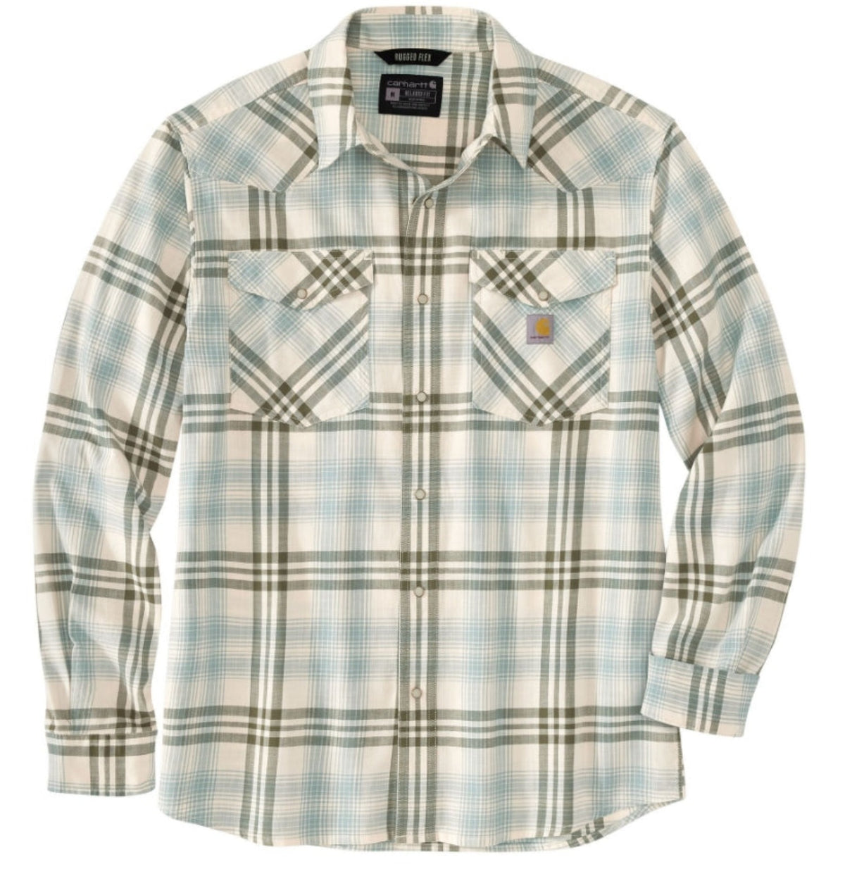 Carhartt Men&#39;s Montana Relaxed Fit Lightweight Plaid Button-Down Work Shirt - Work World - Workwear, Work Boots, Safety Gear