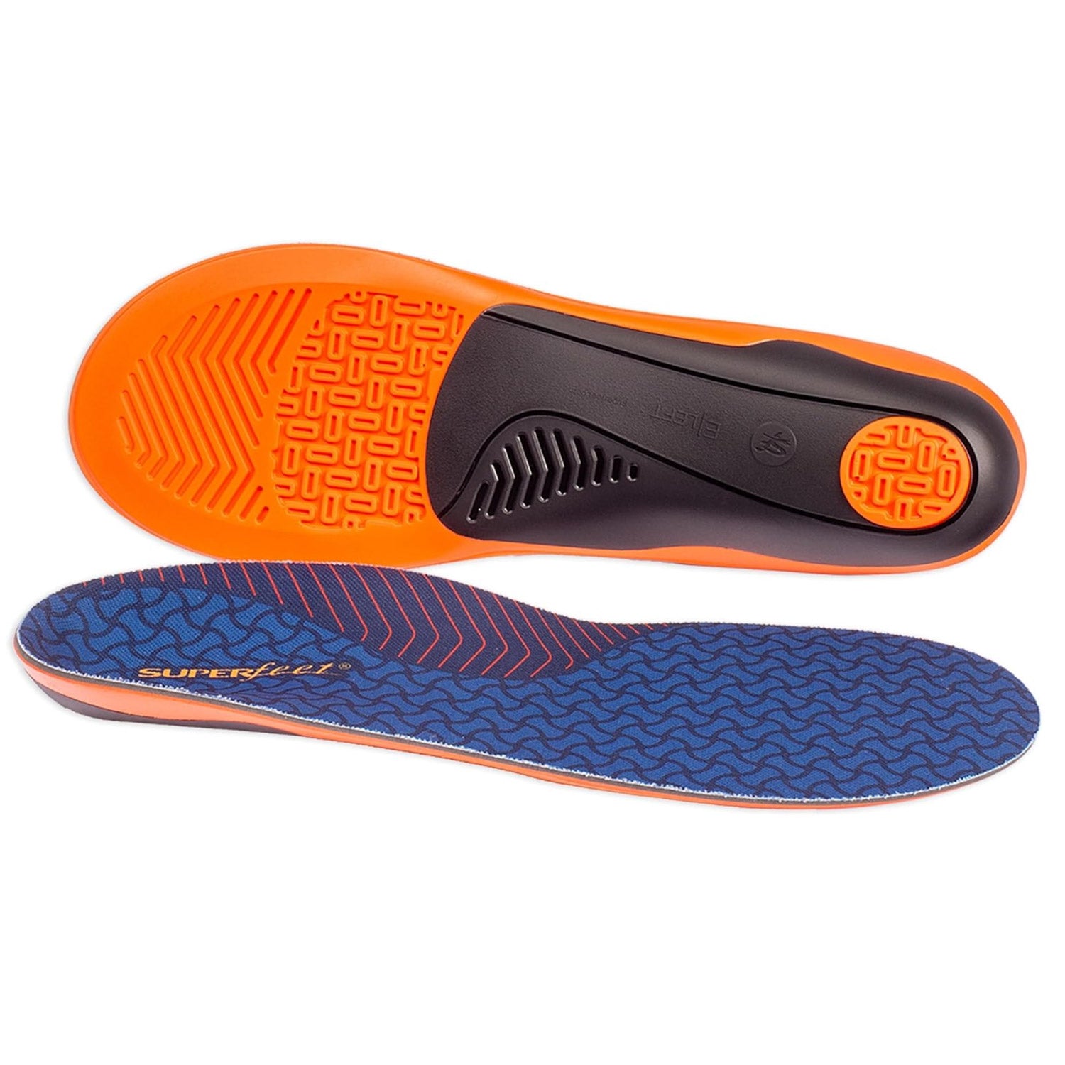 Superfeet hotsell Blue Insoles Orthotics Arch Support Size C ( M5.5-7/W6.5-8) New *4