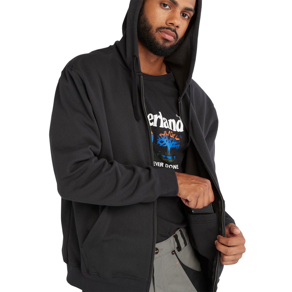 Timberland PRO® Men&#39;s Hood Honcho Sport Full-Zip Hoodie - Work World - Workwear, Work Boots, Safety Gear