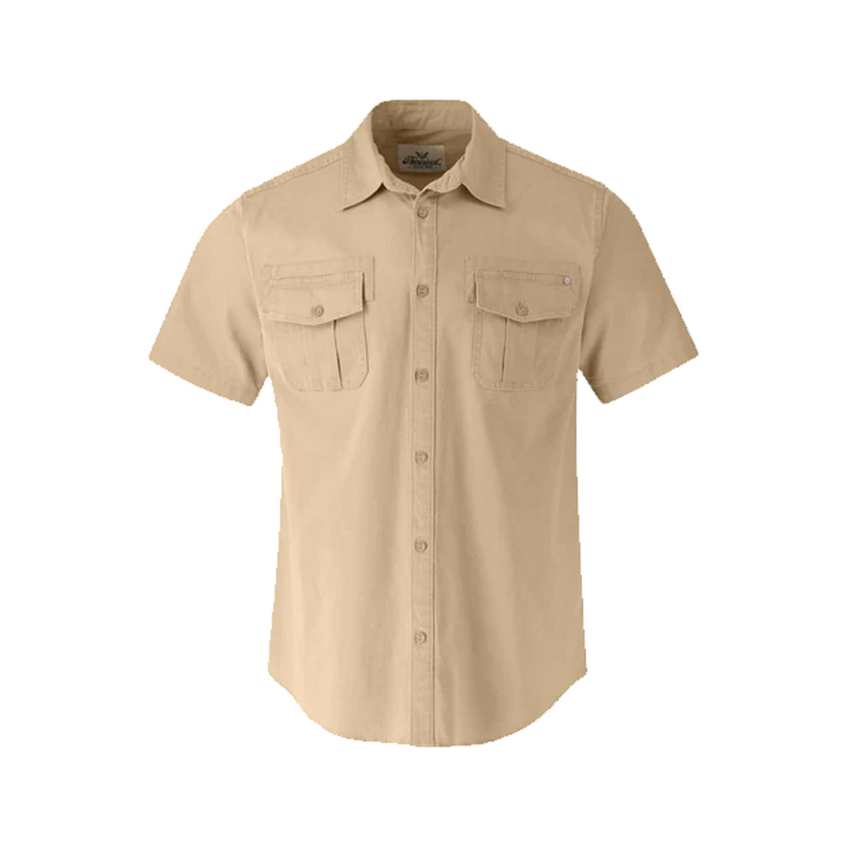 Thorogood Men&#39;s Stretch Utility Button-Down Short Sleeve Work Shirt - Work World - Workwear, Work Boots, Safety Gear