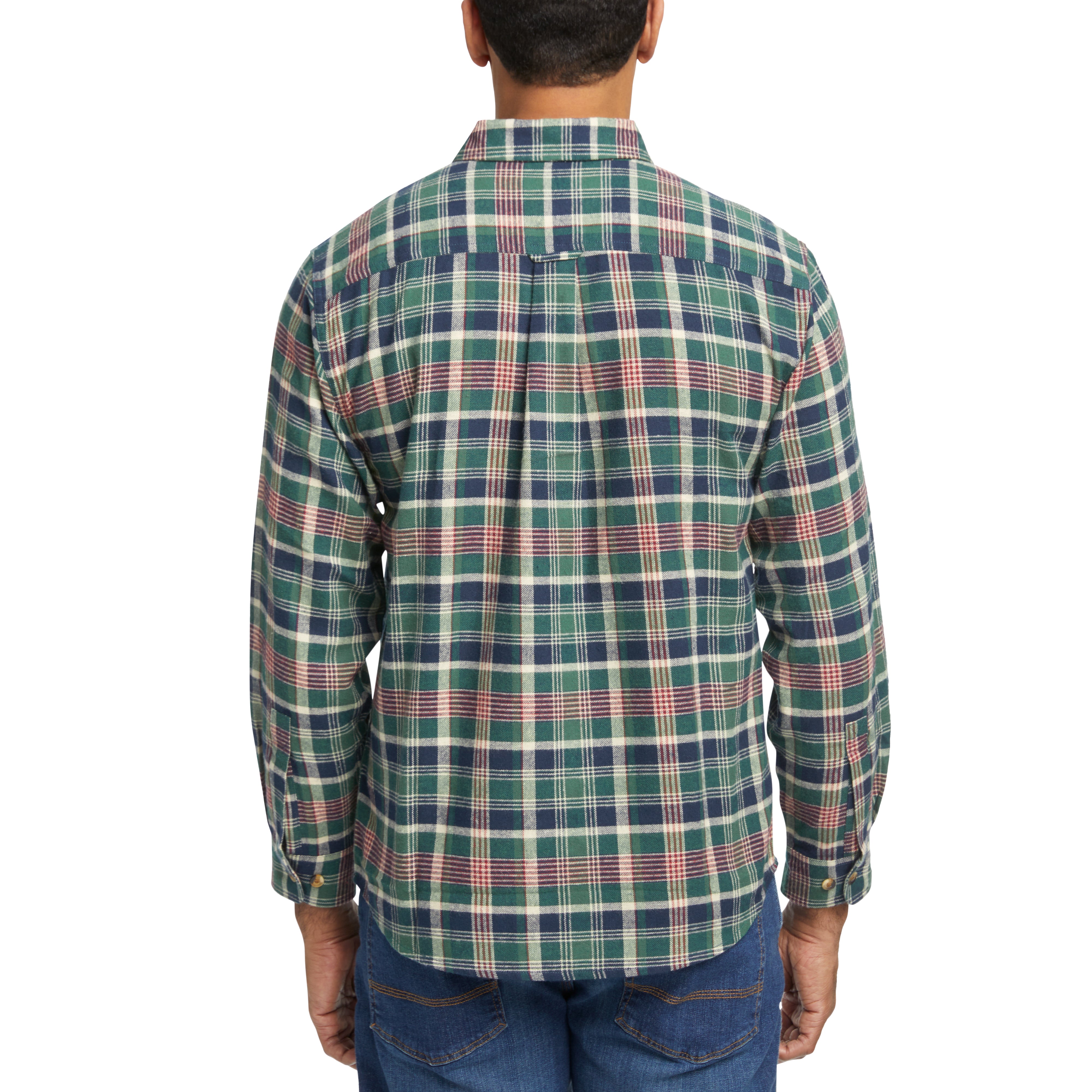 Wolverine Glacier Heavyweight Flannel Shirt - Men's Shirts in Chestnut  Plaid