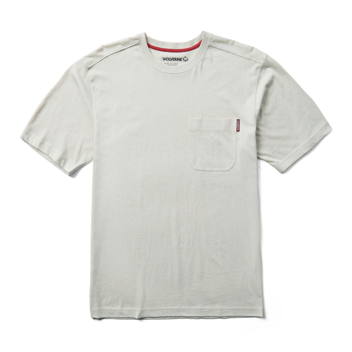 Wolverine Men&#39;s Classic Pocket Short Sleeve T-Shirt - Work World - Workwear, Work Boots, Safety Gear
