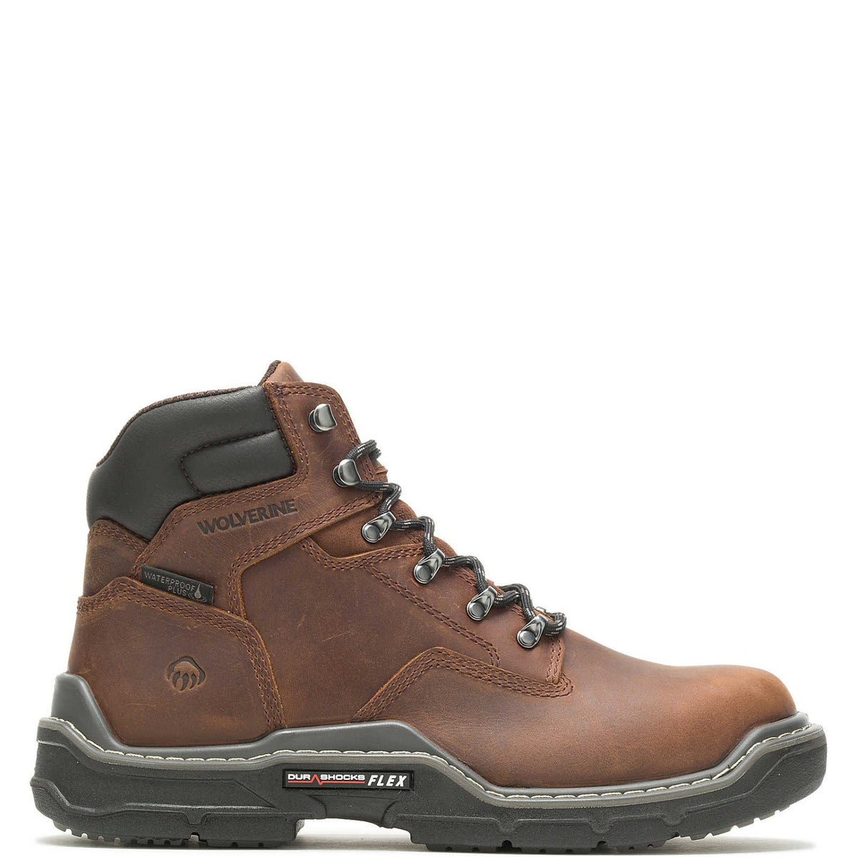 Wolverine Men&#39;s Raider DuraShocks® 6&quot; Waterproof CarbonMAX® Work Boot - Work World - Workwear, Work Boots, Safety Gear