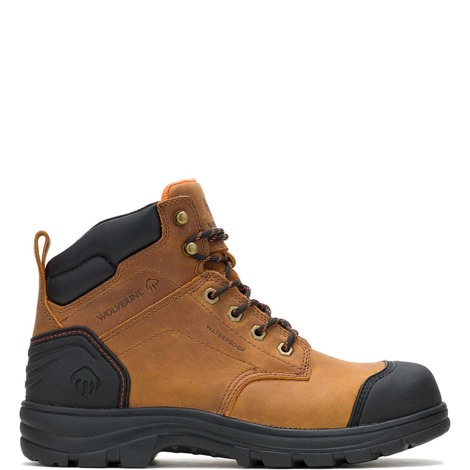 Wolverine Men's Carlsbad Cap Waterproof 6" Steel Toe TPU Cap Boot - Work World - Workwear, Work Boots, Safety Gear